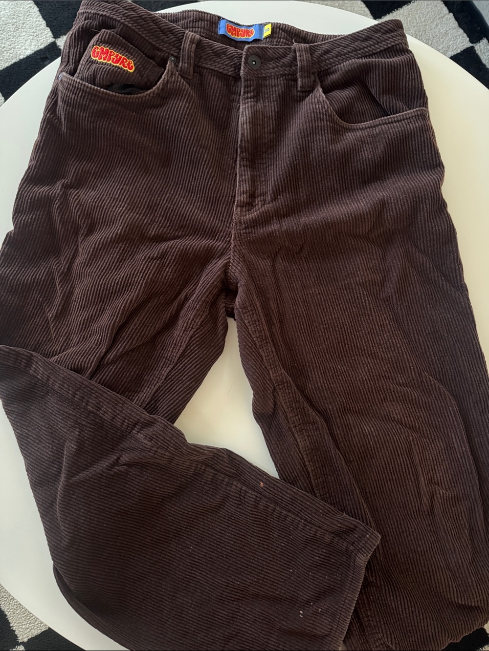 empyre brown corduroy pants
